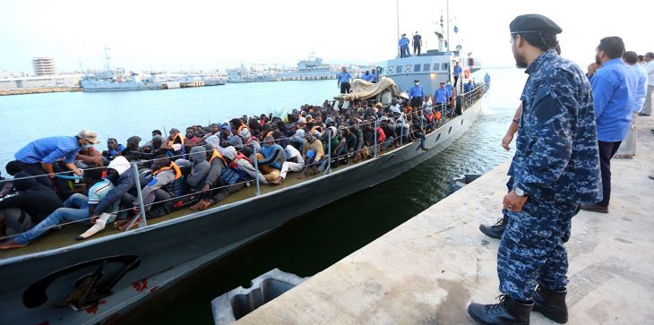 ليبيا ترفض استقبال المهاجرين