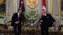 السبسي يبحث والعاهل الأردني سبل مكافحة الإرهاب