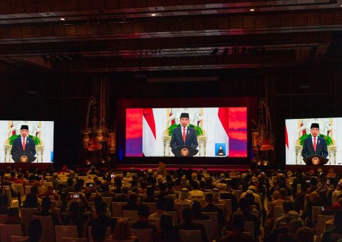 رئيس إندونيسيا لدى تدشين أعمال القمة الدينية لمجموعة العشرين:  نحن نفتخر بحضوركم في قمة "R20"