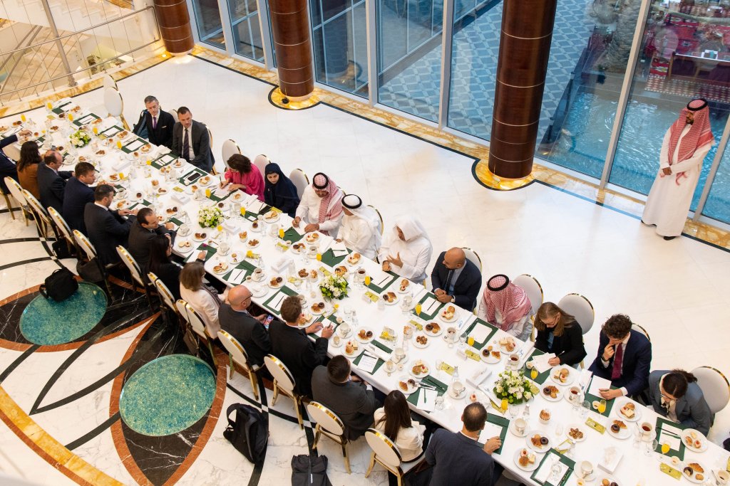 His Excellency Sheikh Dr. Mohammed Al-Issa Meets with the Middle East and Gulf Working Group of the European Council