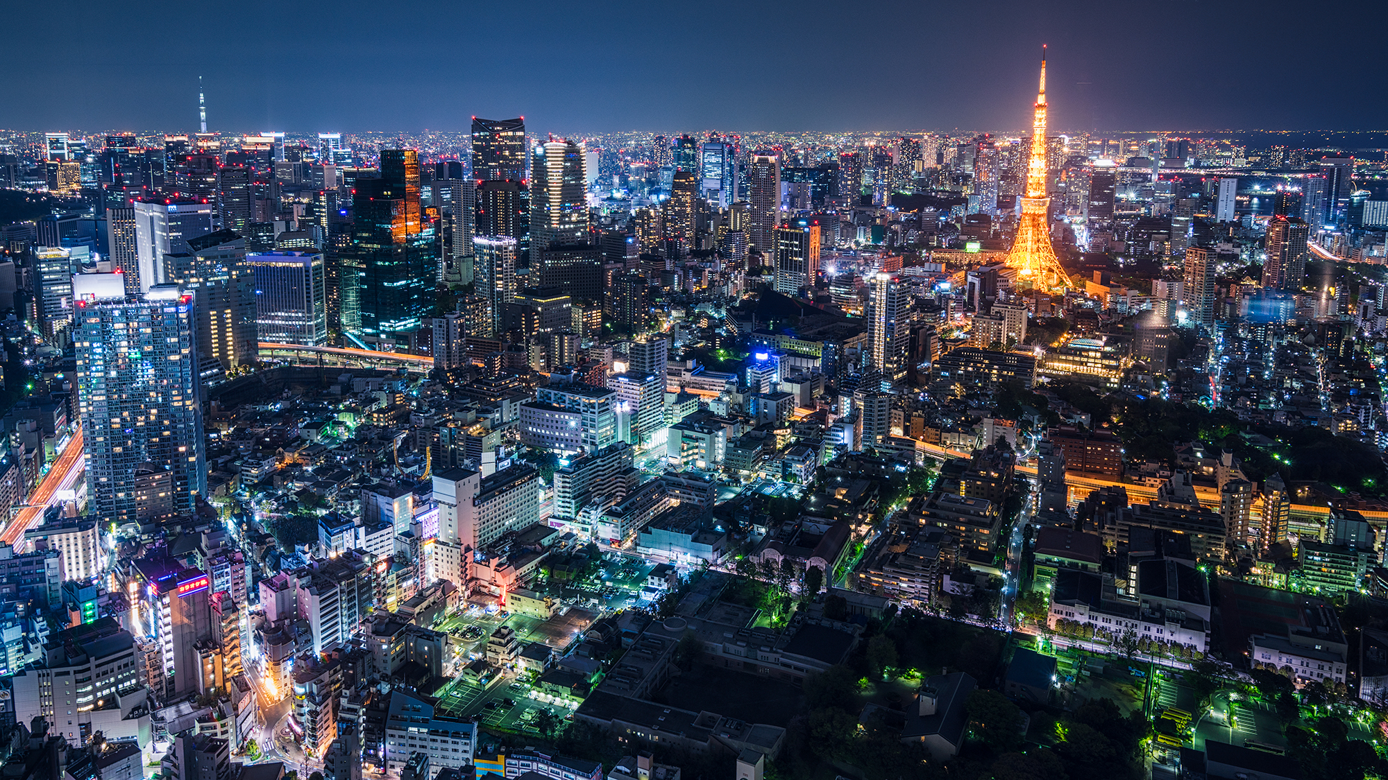 أبراج طوكيو اليابان