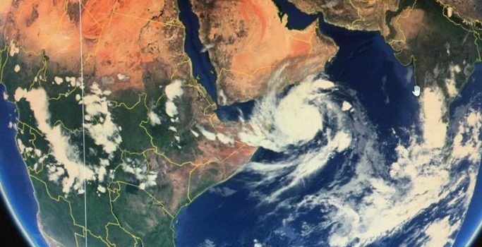  تتأثر بالاعصار أجزاء من المملكة العربية السعودية