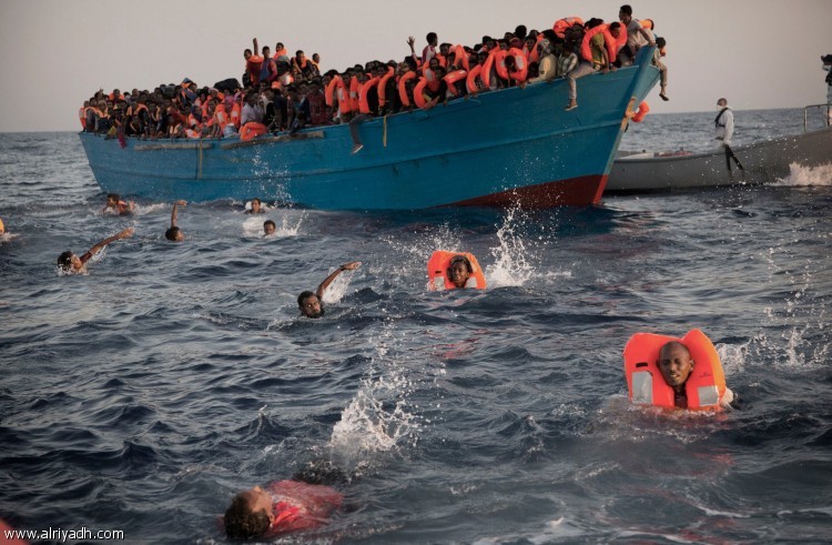 غرق أكثر من ألف مهاجر في البحر المتوسط منذ بداية 2018