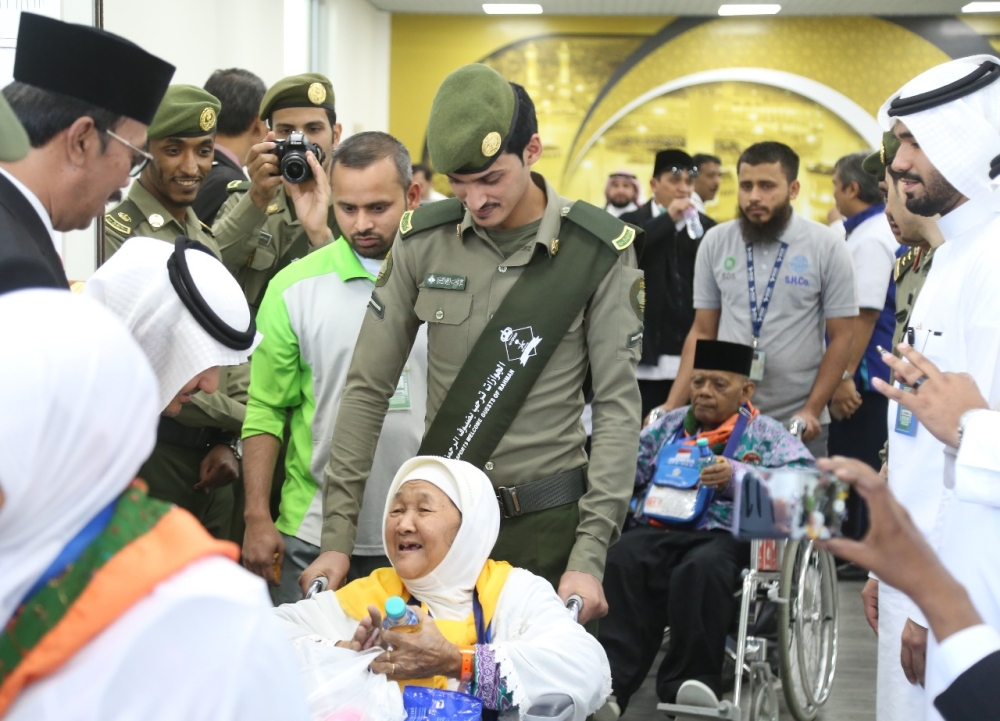103057 حاجاً من إندونيسيا وماليزيا يستفيدون من مبادرة " طريق مكة "