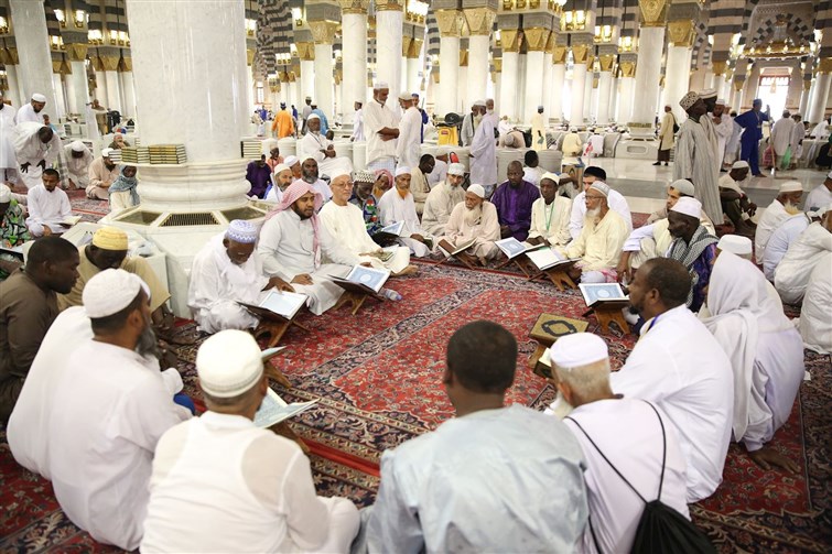 86 ألف مستفيد من حلق القرآن الكريم في المسجد النبوي
