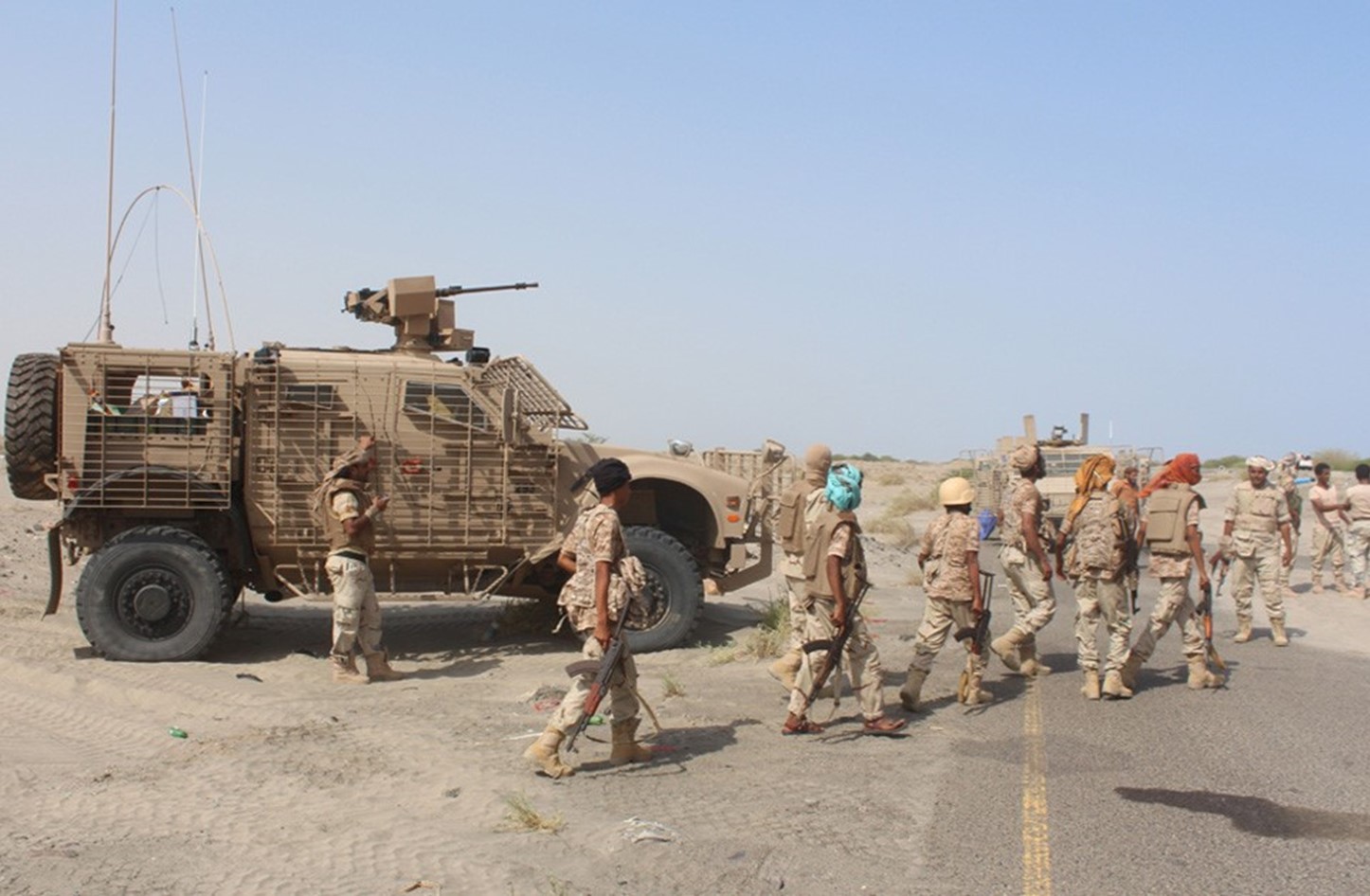 الجيش اليمني يحرر مواقع جديدة في مديرية باقم شمال صعدة	
