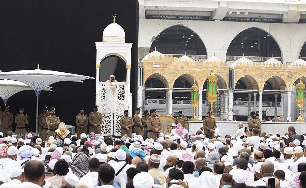 خطيب المسجد الحرام : الإسلام دين قيم يستوعب شؤون الحياة كلَّها