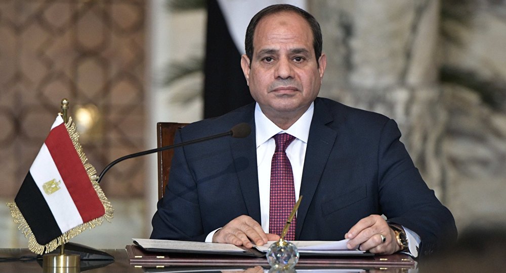 الرئيس المصري يلتقي رئيسة اللجنة الأفريقية لحقوق الإنسان والشعوب