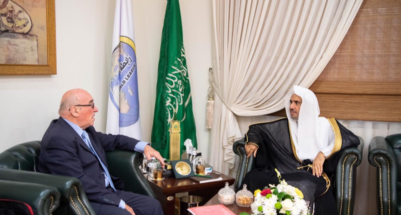 د.العيسى يستقبل منسق مجموعة ⁧‫الرؤية الاستراتيجية‬⁩ بين روسيا‬⁩ والعالم الإسلامي‬⁩