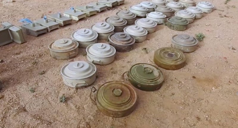مشروع مركز الملك سلمان للإغاثة "مسام" ينتزع 24,075 لغمًا حوثيًا منها 1,123 لغماً خلال الأسبوع الأول من ديسمبر