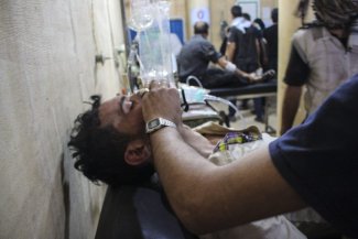 حالات اختناق جديدة في قصف جوي على الغوطة الشرقية
