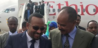الرئيس الاريتري والرئيس الاثيوبي