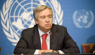 الأمين العام للأمم المتحدة أنطونيو جوتيريش يعرب عن أسفه لقرار الولايات المتحدة، وقف مساعداتها لوكالة غوث وتشغيل اللاجئين الفلسطينيين (الأونروا).