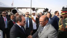 الرئيس المصري يبدأ زيارة إلى السودان