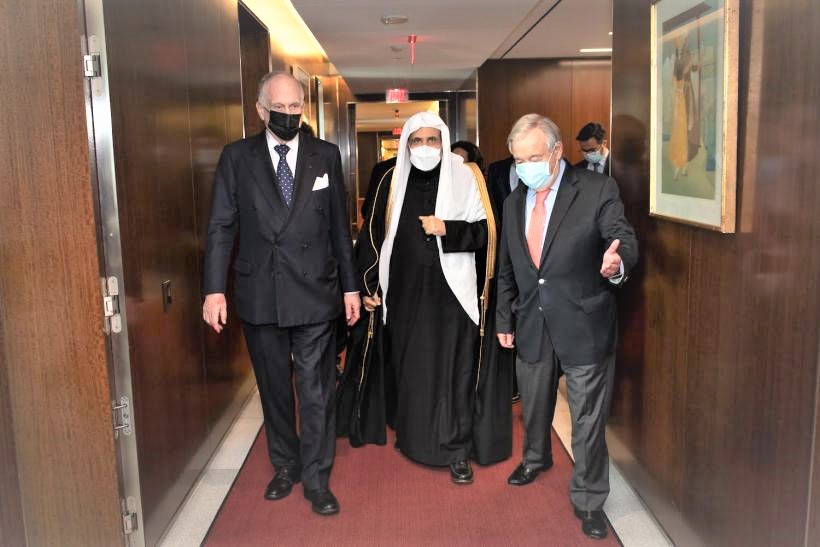 A New-York le Secretaire général des Nations-Unies reçoit Mohammad Alissa afin de traiter d’un certain nombre de sujets concernant les discours de haine.