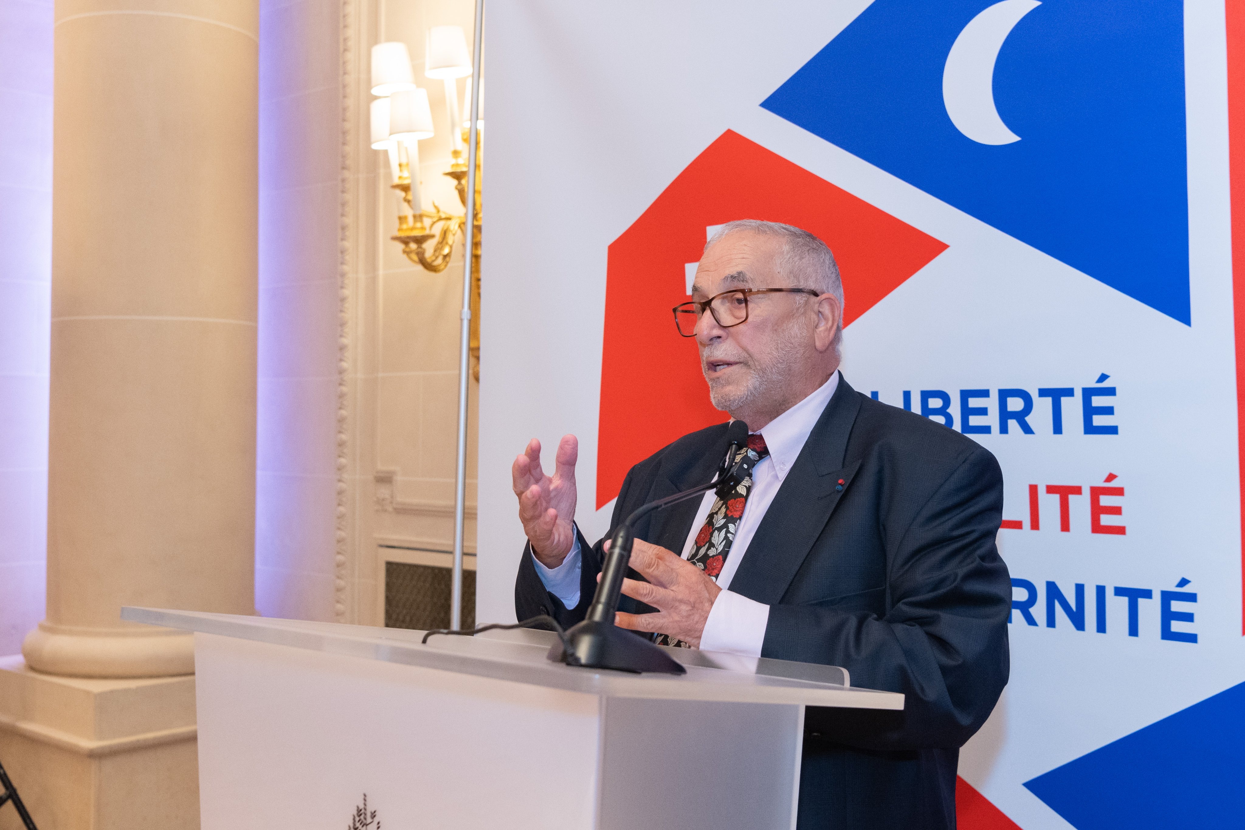 E. Dr. Mohammad Alissa attended the Paris Peace and Solidarity Agreement