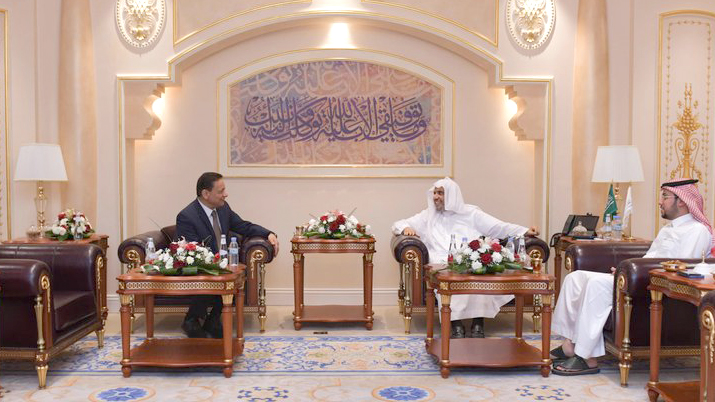 His Excellency Sheikh Dr. Mohammad Al-Issa Meets His Excellency the President of Egypt's Supreme Council for Media Regulation, Mr. Karam Gabr