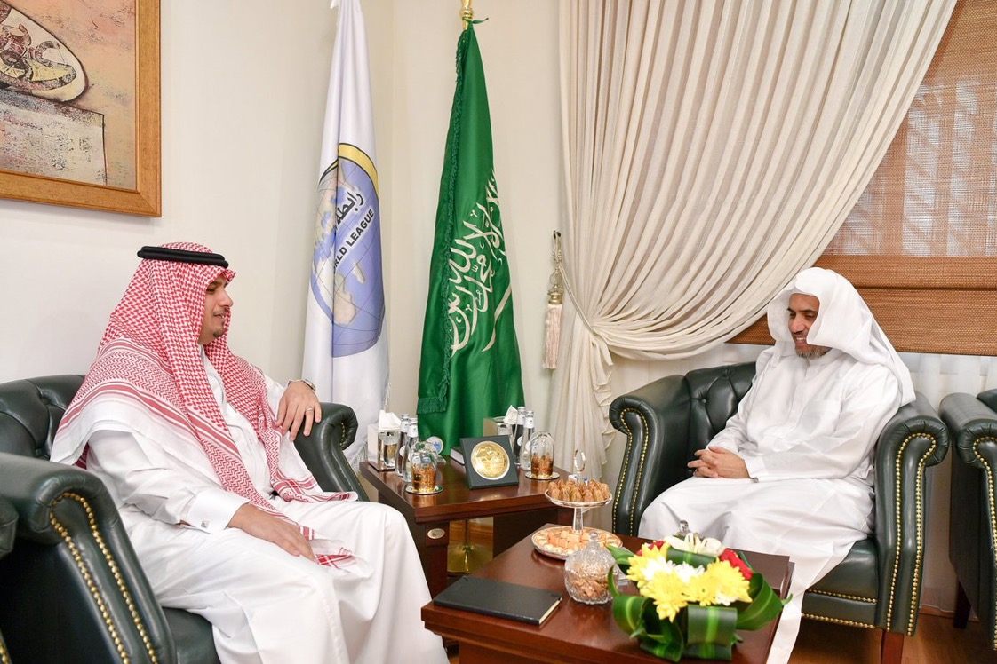 HE SG Dr Alissa receives at his Riyadh Office this morning HE Dr Abdulmageed Albinayyan,President of Naif Arabic  University for Security Science.They reviewed issues of common concern