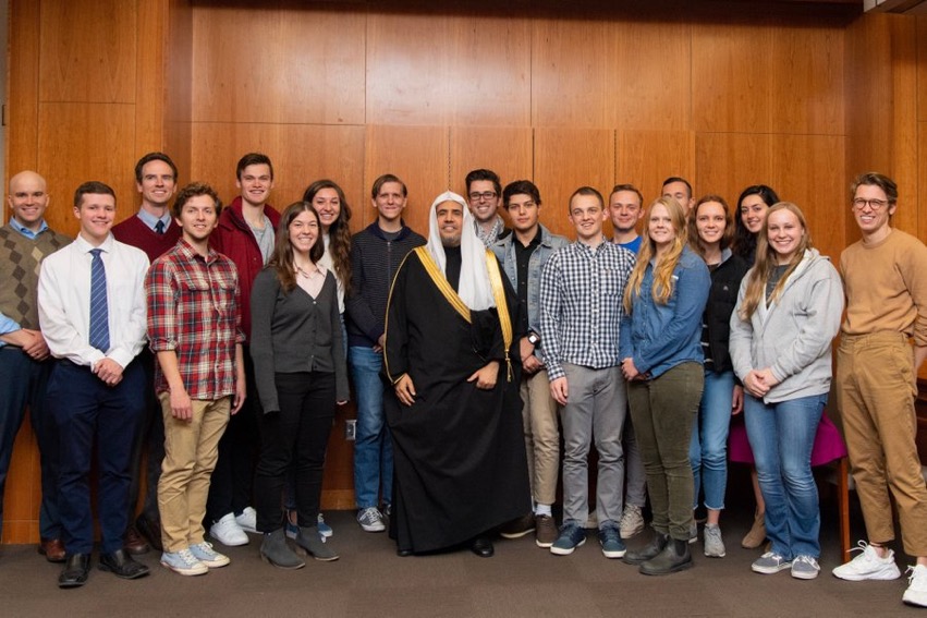Last month in Utah, HE Dr. Mohammad Alissa engaged in a fruitful discussion with students from BYUKennedyCtr on how people from all faiths can work together to build a better future