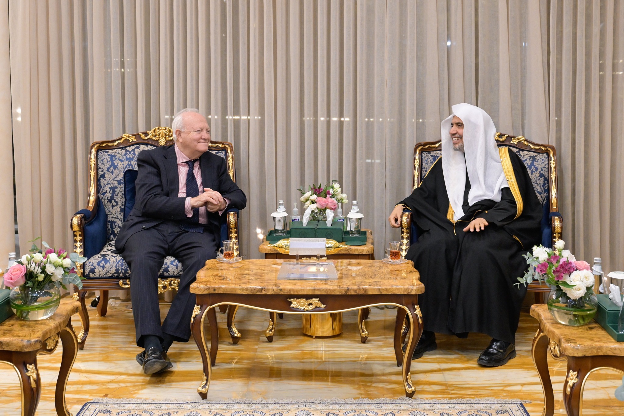 El Sheij Mohammed Al-Issa, recibió en Riad al Sr. Miguel Moratinos, Alto Representante de las Naciones Unidas para la Alianza de Civilizaciones