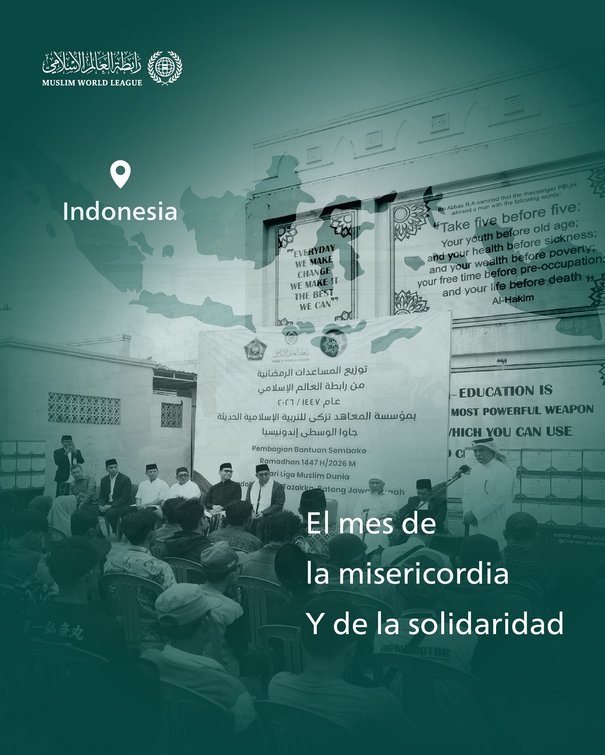 El mes de la misericordia y la solidaridad: La Liga del Mundo Islámico continúa el envío de las cestas de Ramadán en beneficio de las personas necesitadas en todo el mundo. He aquí los convoyes que han llegado a la República de Indonesia: