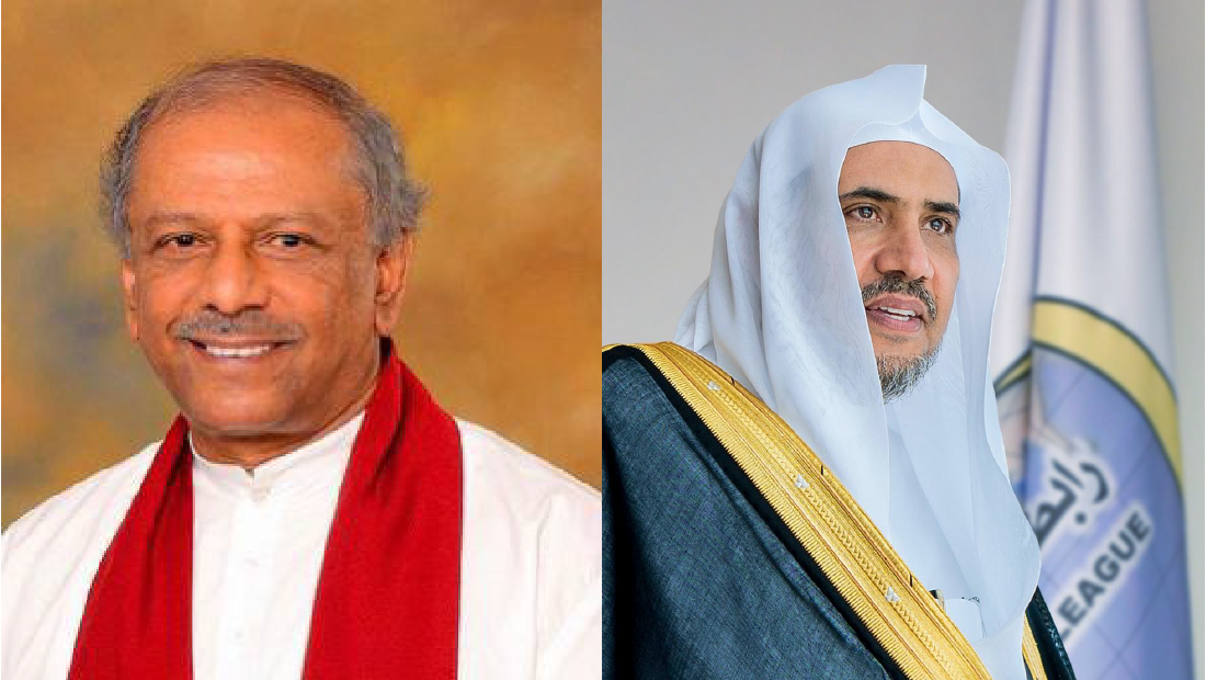 سری لنکا کے وزیر خارجہ کا ڈاکٹر العیسی سے ٹیلیفون پر رابطہ