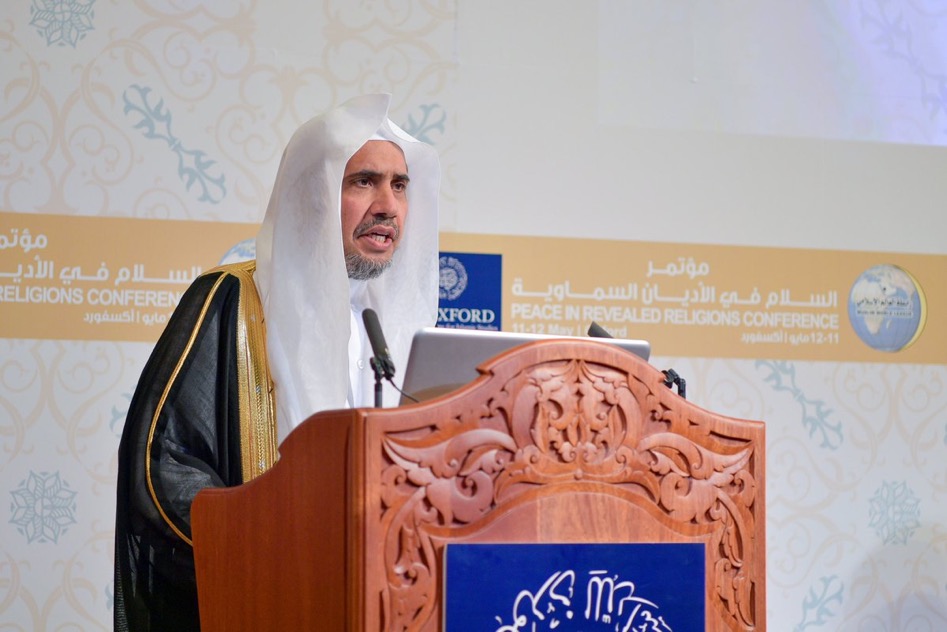 HE the Secretary-General of the MWL opens, along with senior religious leaders, Peace in the Revealed Religions Conference at the Oxford Center for Islamic Studies, Oxford University, UK.