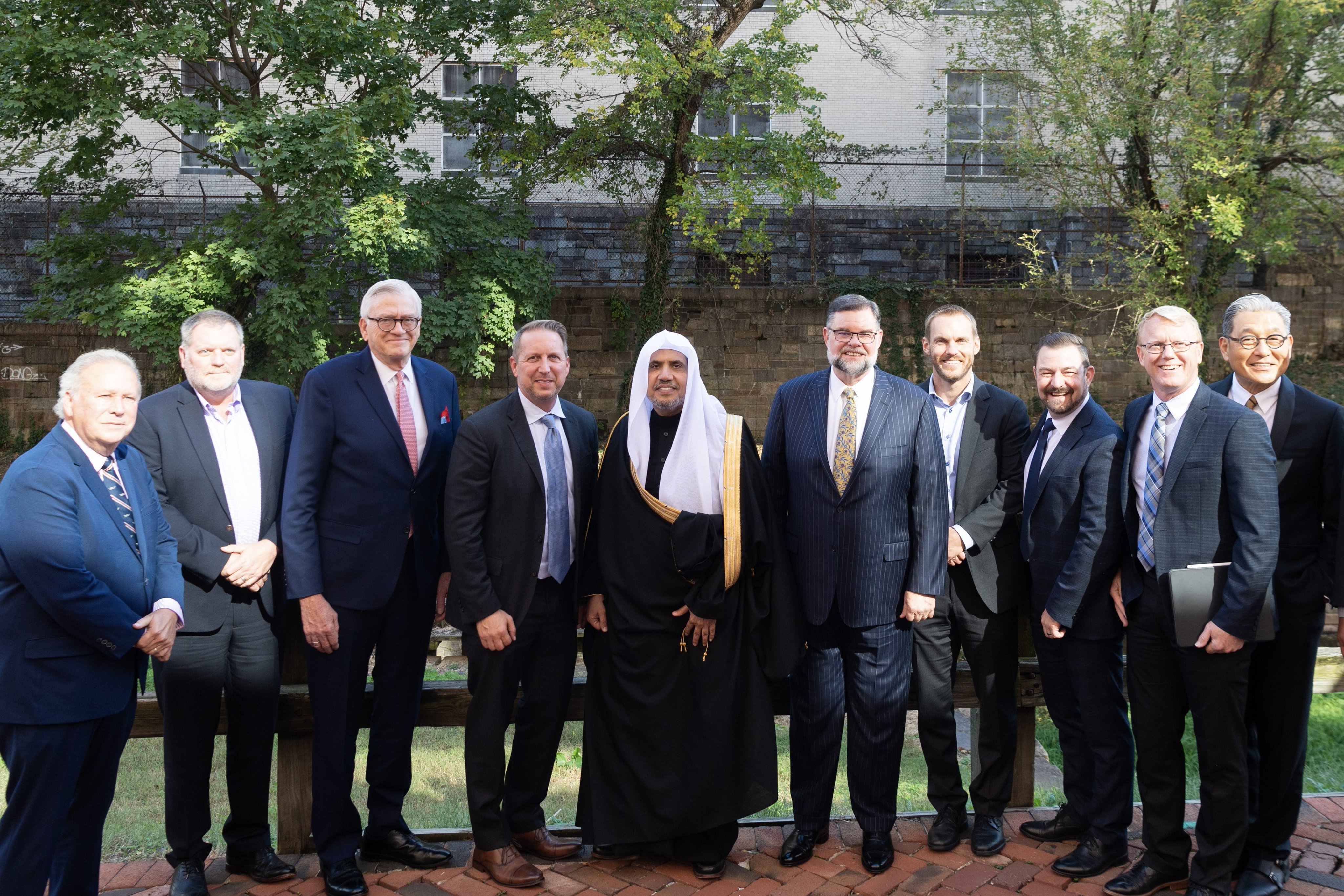 HE Dr. Mohammad Alissa welcomed a number of American evangelical leaders in Washington, DC