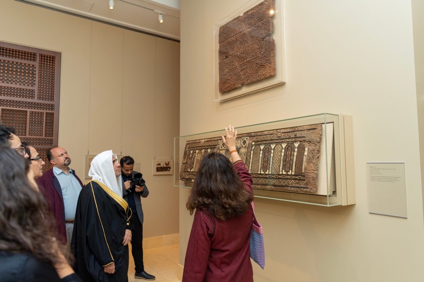 Mohammad Alissa visited metmuseum during his most recent visit to NYC