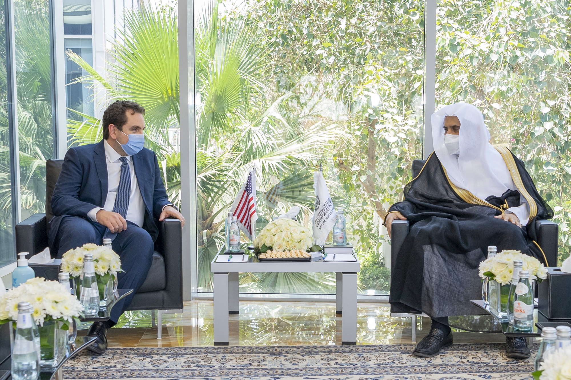 HE Dr. Mohammad Alissa met with the US Deputy Secretary of State for Arabian Peninsula Affairs, Mr. Daniel Benaim