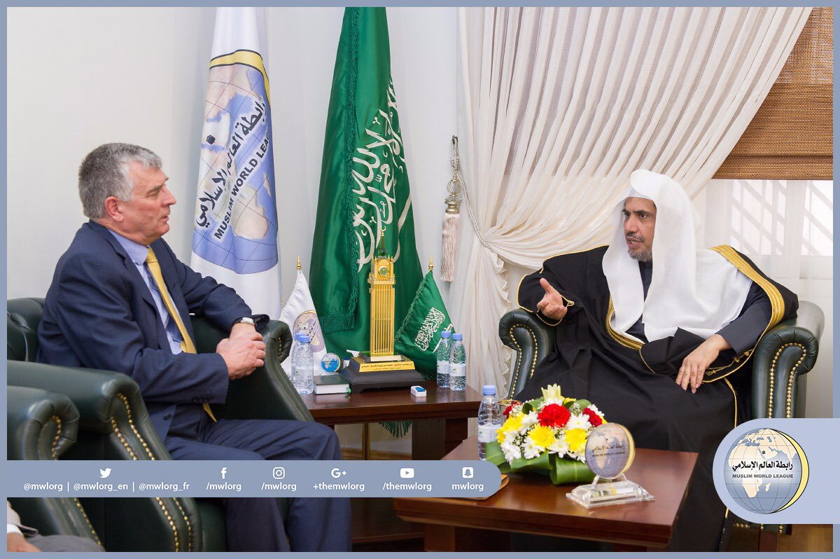 ‏The S.G. received in his office in Riyadh the Irish ambassador to the KSA, Mr. Tony Cotter 