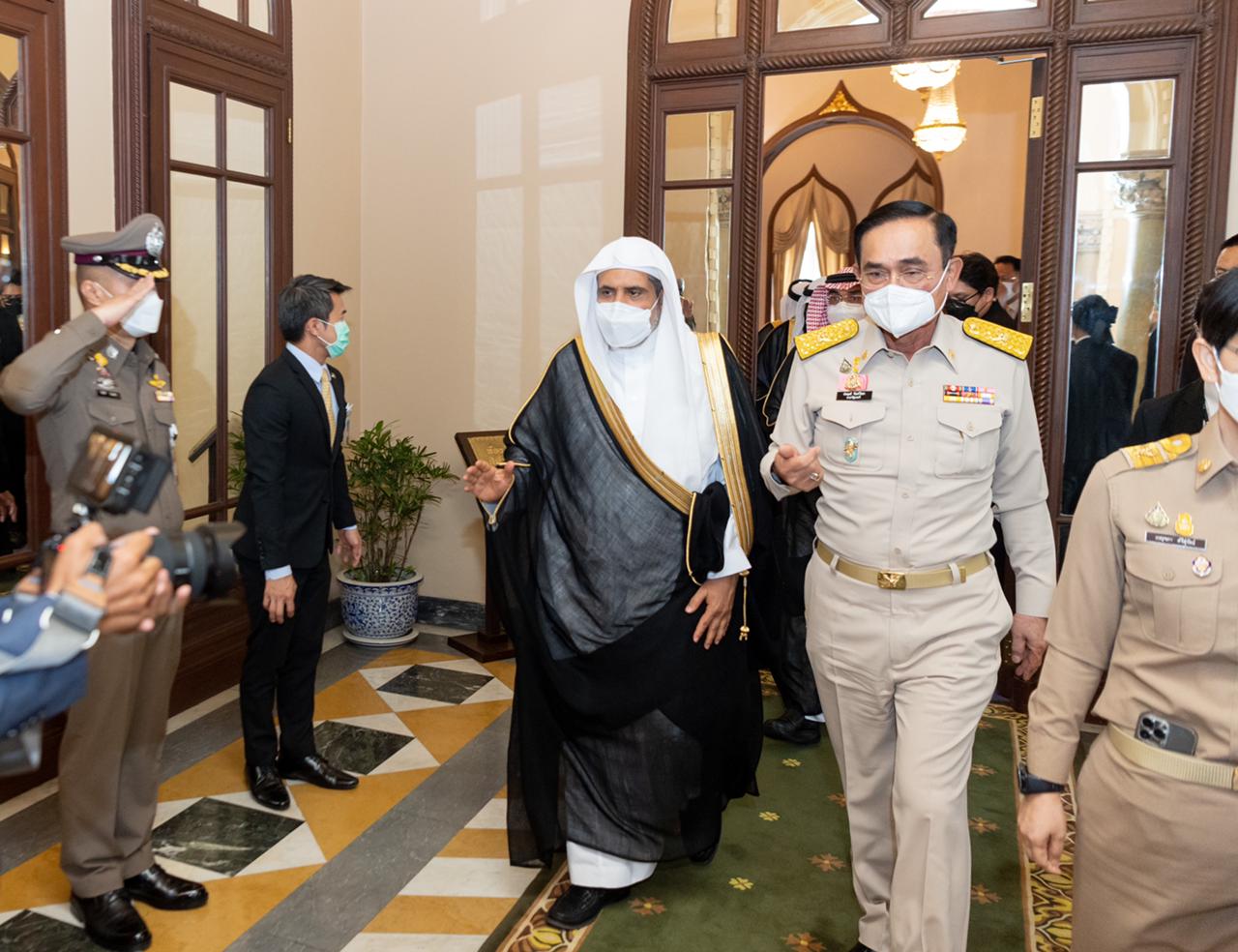 Une visite qualifiée par la communauté thaïlandaise et la communauté islamique d'historique dans ses objectifs et son programme
