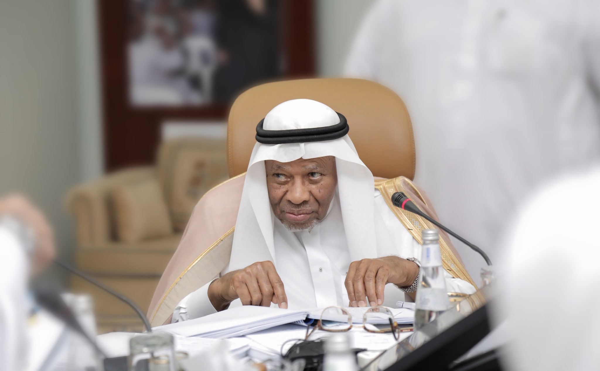 He Sheikh Dr Mohammad Alissa Presides Over The Meeting Of The Board Of Directors Of The