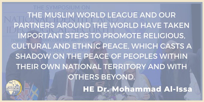 MWL works hand in hand with partners around the world to promote religious, cultural and ethnic peace