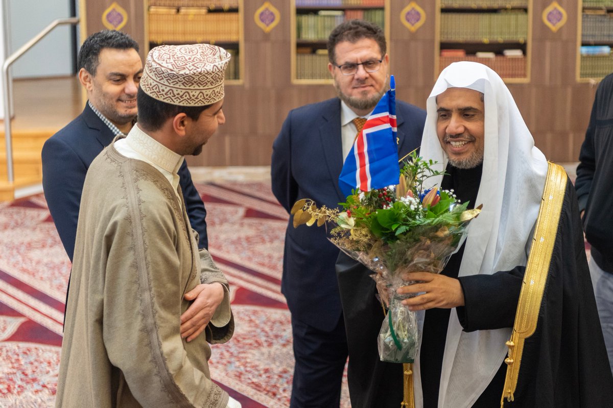 HE Dr. Mohammad Alissa met with leaders at the Islamic Foundation of Iceland to discuss efforts to promote moderate Islam & encourage tolerance