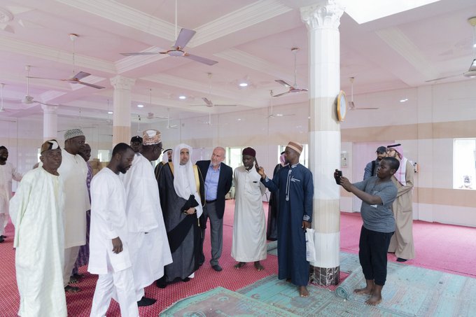 In Ghana HE Dr. Mohammad Alissa inaugurated a new large mosque which will provide thousands of worshipping Muslims a place to pray peacefully