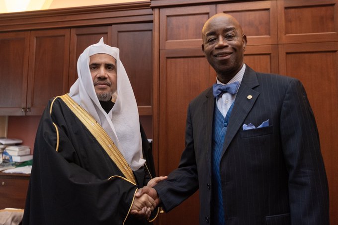 In Washington, HE Dr. Mohammad Alissa met with Senate Chaplain Barry Black