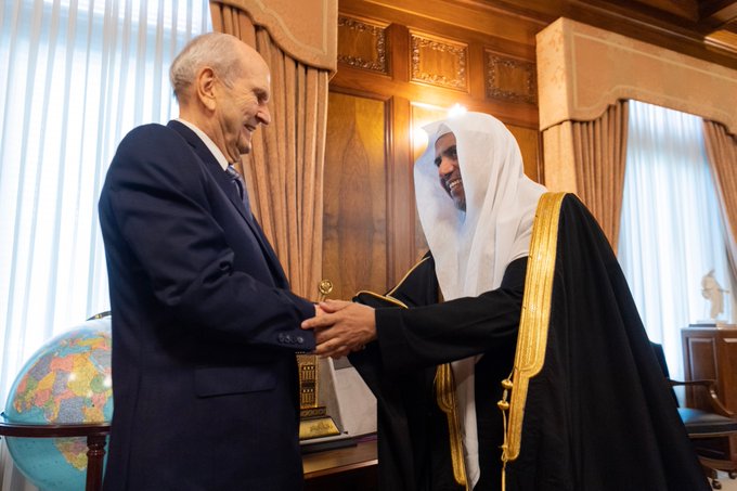 Last November, HE Dr. Mohammed Alissa met with the First Presidency of the LDS church in Utah to discuss shared goals of interfaith cooperation