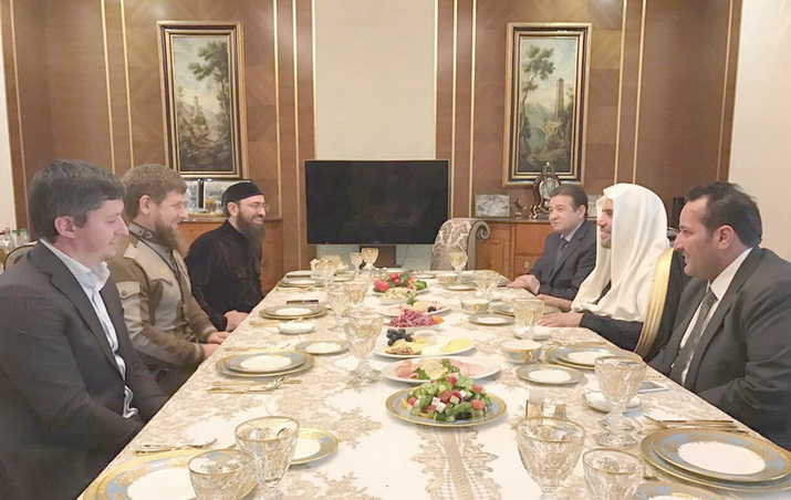 The MWLs Secretary General meets the President of Chechnya and the Grand Mufti of Grozny