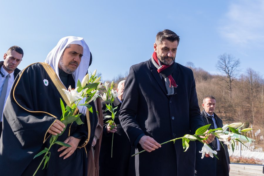 HE Dr. Mohammad Alissa We will never allow a repeat of what happened at Srebrenica to anyone, anywhere in the world