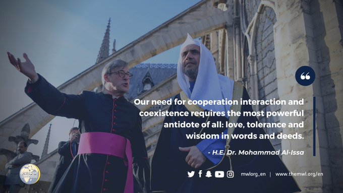 HE Dr. Mohammad Alissa : We are all called to love one another