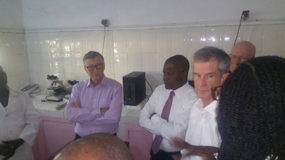 Bill Gates, visits MWL's Charity Center in Chad, meets with its director