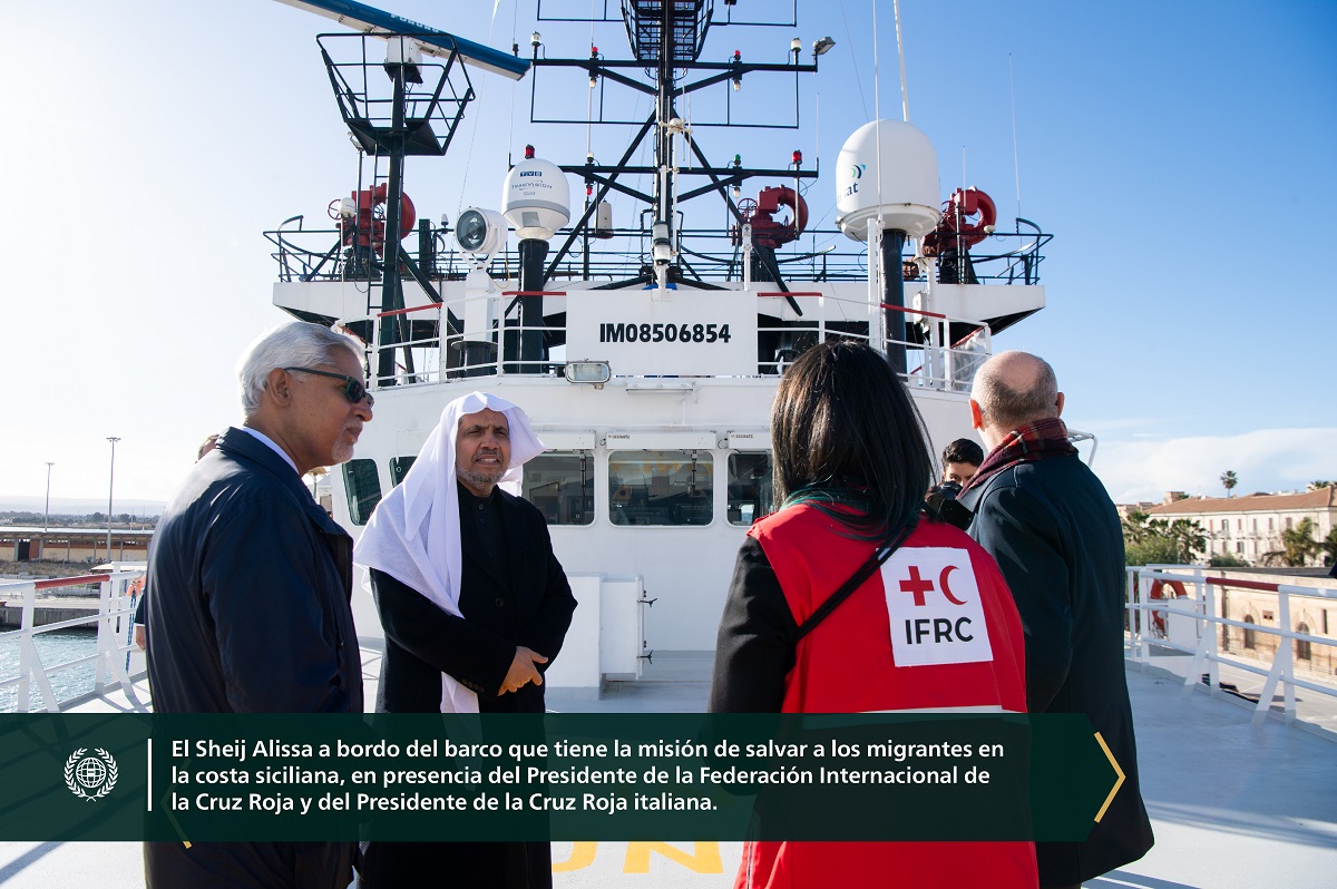 El primer evento de su tipo: Confirmación del acuerdo de asociación estratégica a bordo del Ocean Viking, el barco humanitario más famoso del mundo: