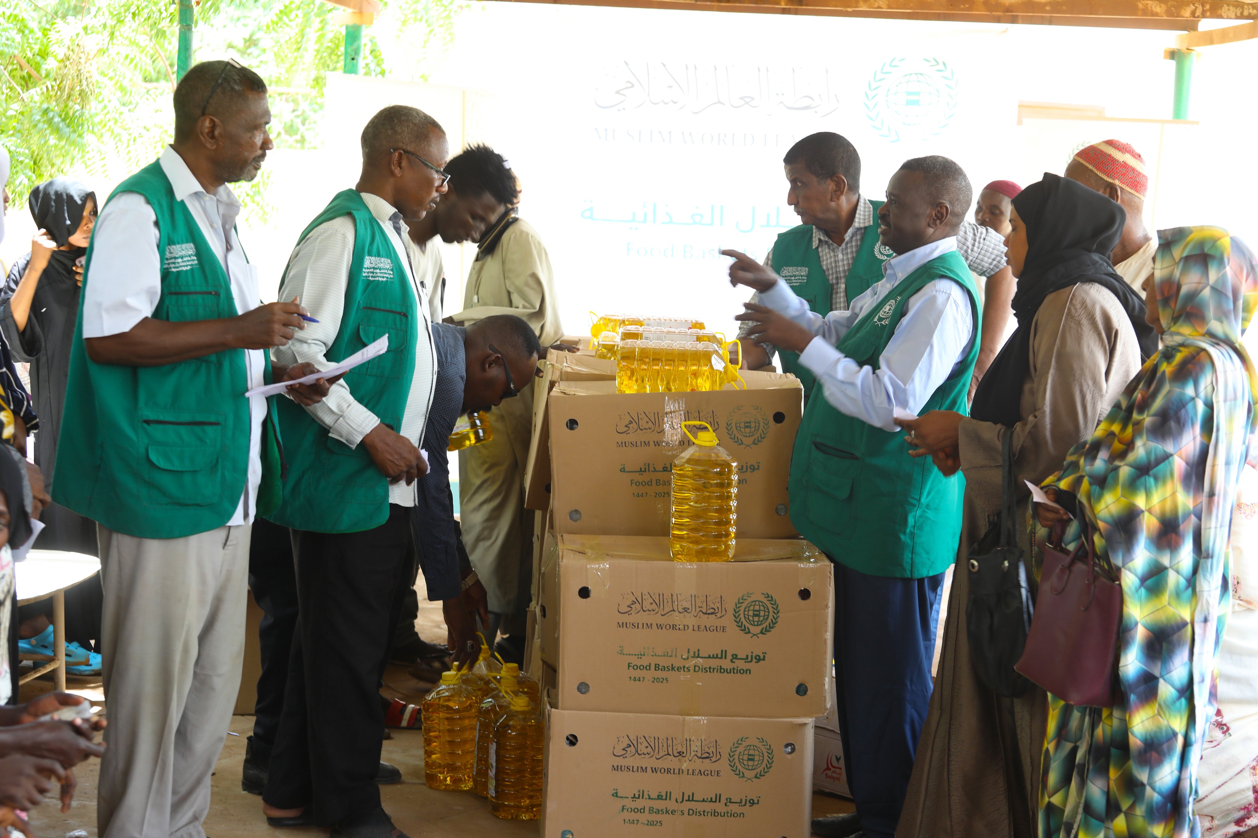 LMD di Sudan.. Kehadiran dan pengabdian yang tak surut oleh keadaan Kantor Liga Muslim Dunia di Republik Sudan terus melanjutkan program bantuan dan medisnya tanpa henti