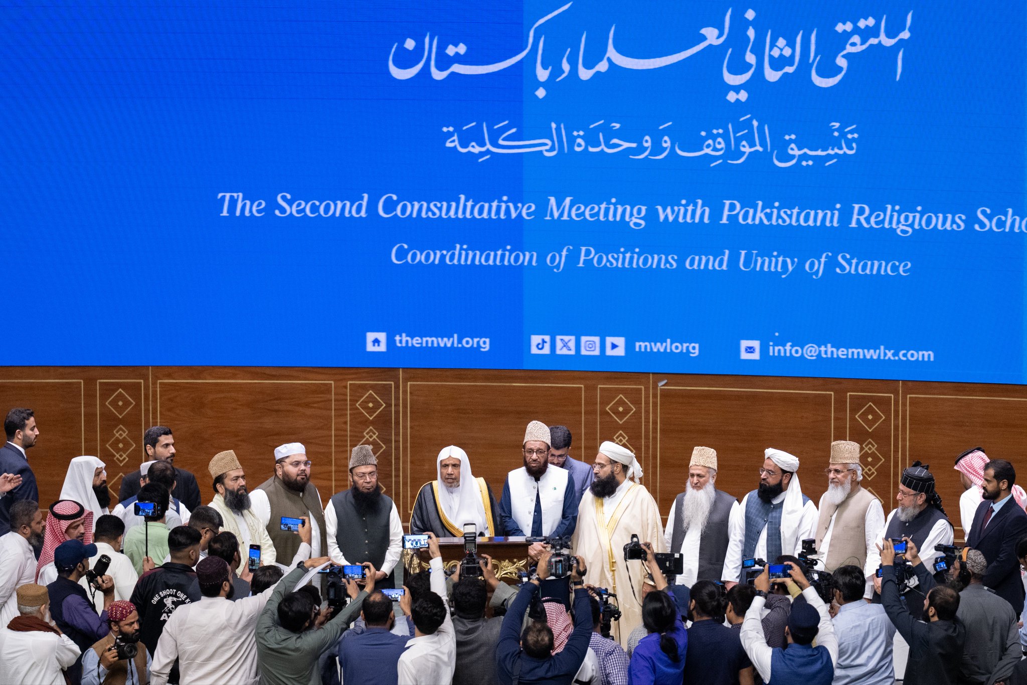 El Sheij Mohammed Alissa, inauguró el segundo Foro de los Ulemas de Pakistán, bajo el tema: «La coordinación de las posiciones y la unidad de la palabra».