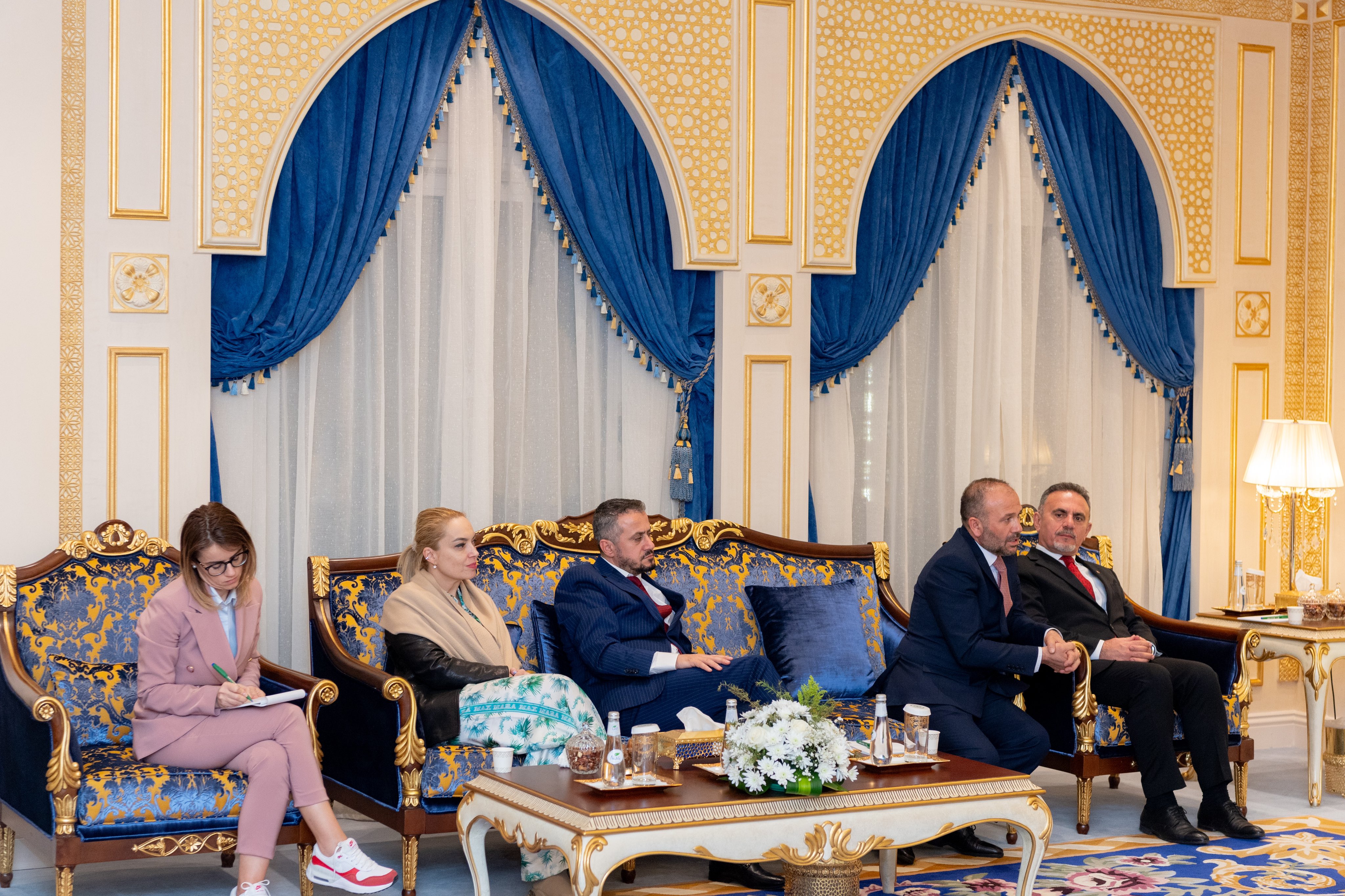 His Excellency Sheikh Dr. Mohammed Al-Issa, Secretary-General of the MWL and Chairman of the Organization of Muslim Scholars, met with His Excellency Mr. Taulant Balla, Minister of Interior of Albania