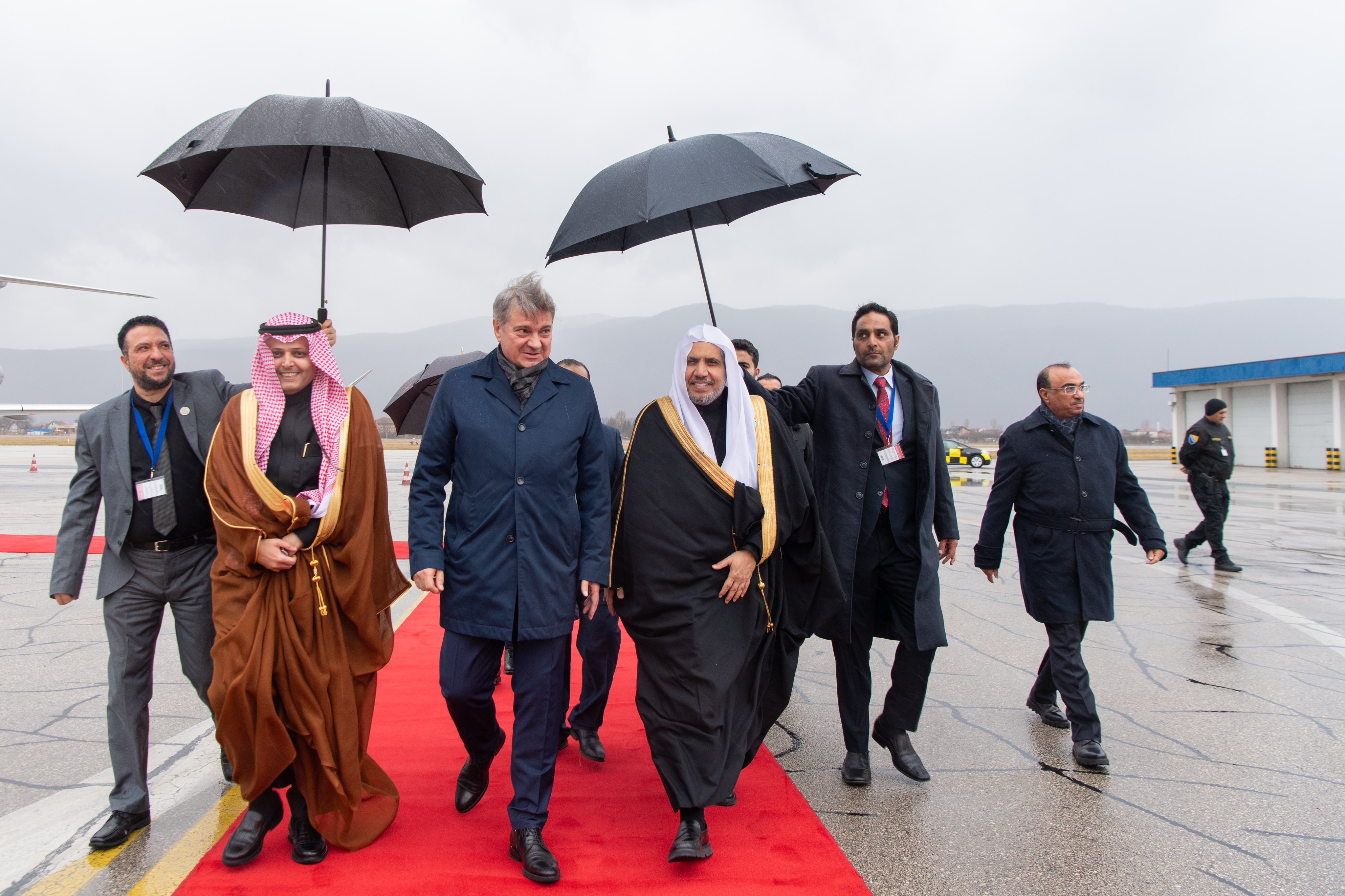 His Excellency Sheikh Dr. Mohammed Al-Issa, Secretary-General of the MWL and Chairman of the Organization of Muslim Scholars, arrived in the Bosnian capital of Sarajevo