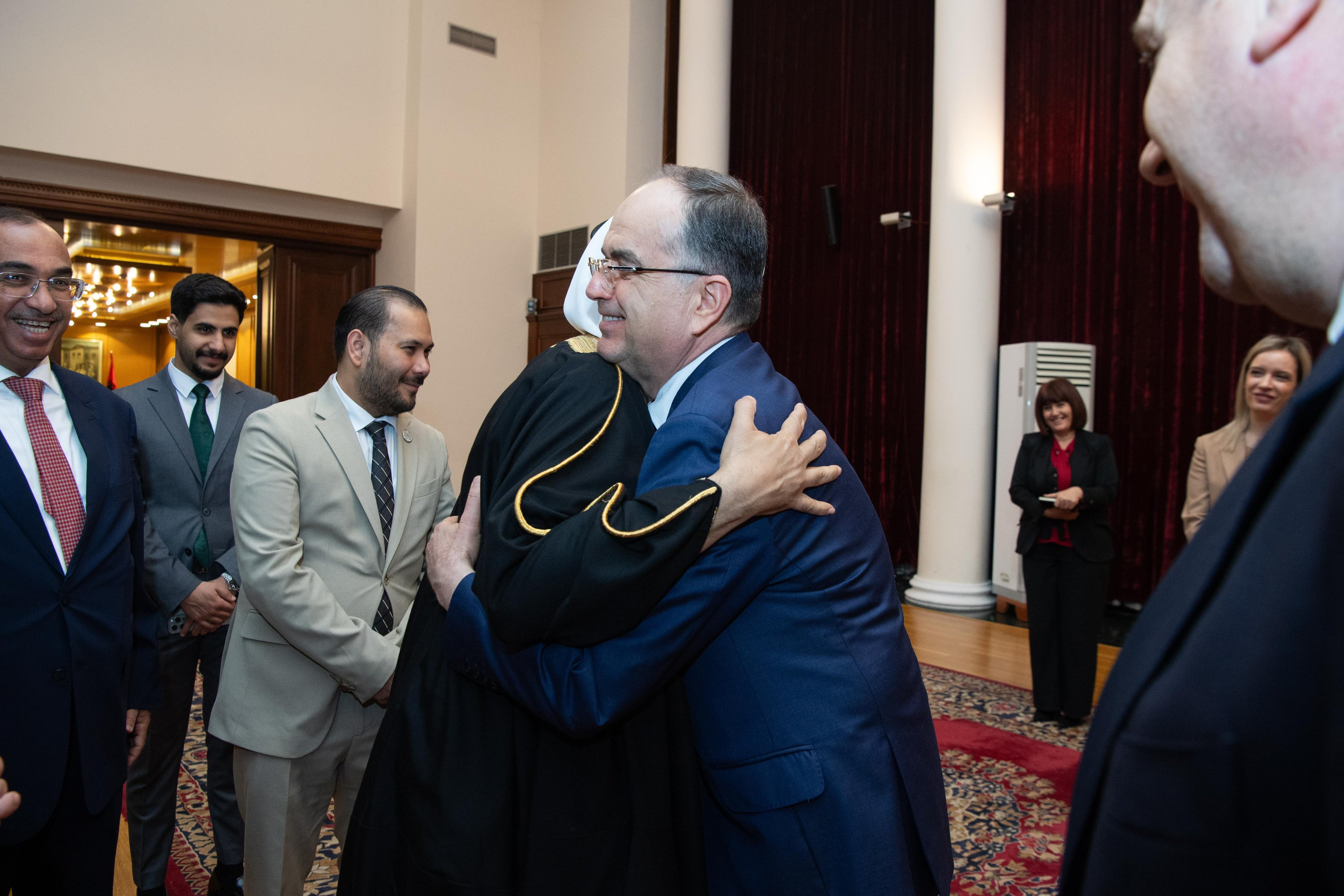 Dr. Al-Issa was granted the highest honor of the Albanian Republic, 'The State Order for World-Renowned Spiritual Figures':