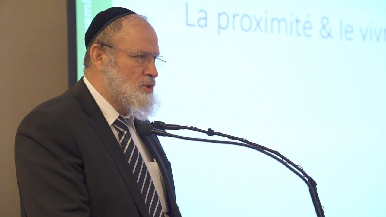 H.E. the S.G. pstronizes a symposium on "Good neighborliness &amp; Co-existence" in Mulhouse France, with the participation of the City Mayor, the Chief Rabbi Elie Hiyoun