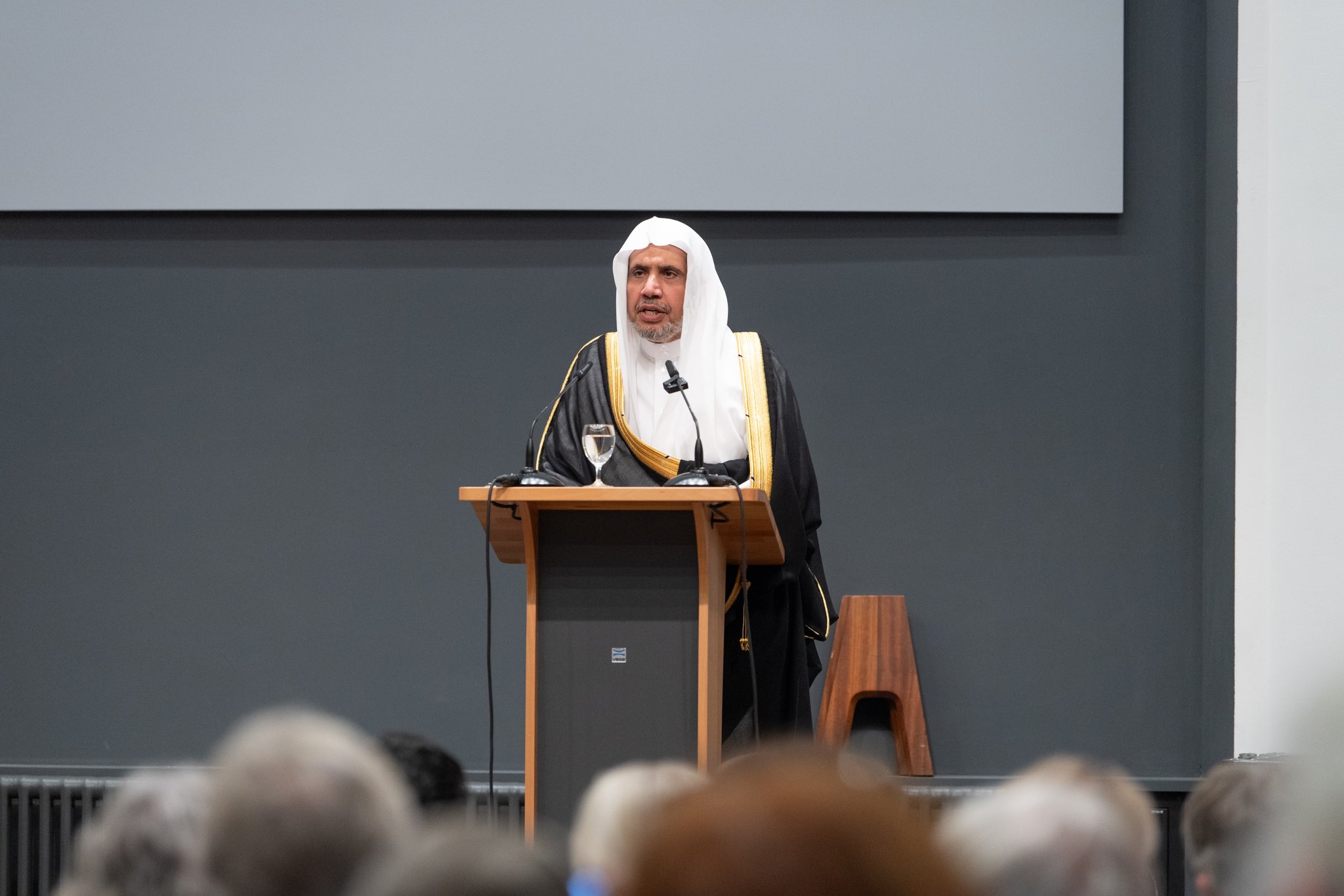 His Excellency Sheikh Dr. Mohammed Al-issa, Secretary-General of the MWL and Chairman of the Organization of Muslim Scholars, delivered a lecture at the headquarters of Club 44 for Intellectual Studies in La Chaux-de-Fonds, Switzerland